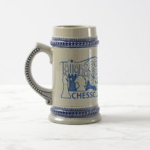 Tallahassee Chess Club Beer Stein Coffee Mugs