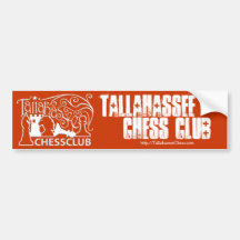 Tallahassee Chess Club Bumper Sticker