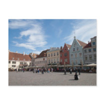 Tallinn city centre postcard