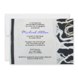 Tallit Tallis Bar Bat Mitzvah Invitation Invite