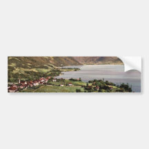 Talloires, Annecy, France classic Photochrom Bumper Stickers