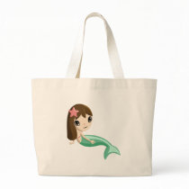 Tallulah the Mermaid Tote Bag