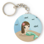 Tallulah the Mermaid Keychain
