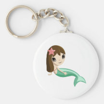 Tallulah the Mermaid Keychains