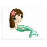 Tallulah the Mermaid Post Card