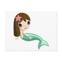 Tallulah the Mermaid Post Card