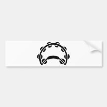 Tambourine Bumper Stickers