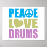 Tambours d'amour de paix posters