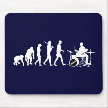 Tambours de Dubstep de batteur et de jazz de musiq Tapis De Souris