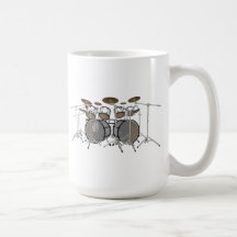 Tambours : Kit blanc de tambour : modèle 3D : Tasse