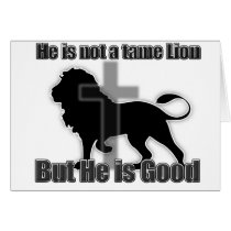 Tame Lion Greeting Card
