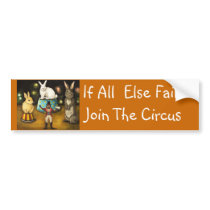 Taming Of The Giant Bunnies Bumper Sticker