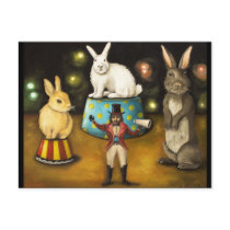 Taming Of The Giant Bunnies Postcards