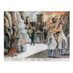 Tamino and Pamina before the temple Post Card