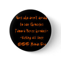 Tamora Pierce Heroines Button