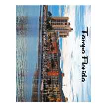 Tampa Florida Waterfront Custom Letterhead