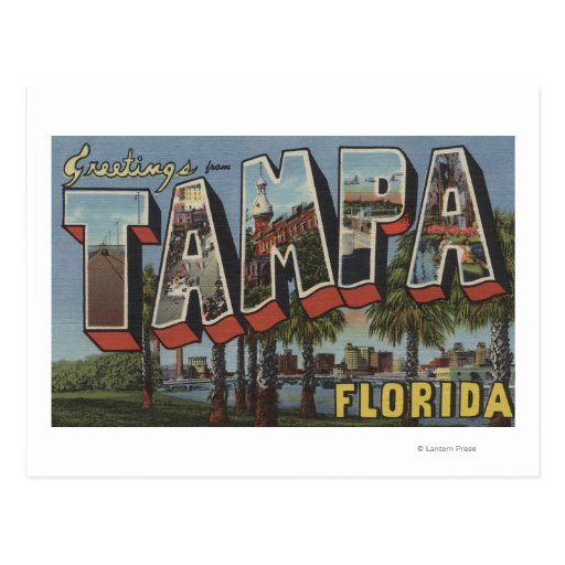 Tampa, FloridaLarge Letter ScenesTampa, FL Post Cards