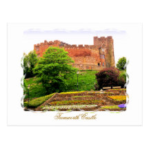 TAMWORTH CASTLE ENGLAND UK POST CARDS