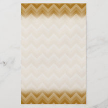 Tan and Beige Zigzag Stripes. Full Color Flyer