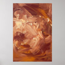 Tan Burst Posters