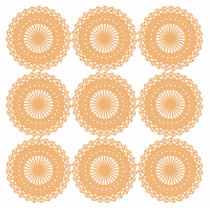 Tan Colour Lace Pattern. Photo Sculptures
