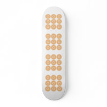 Tan Colour Lace Pattern. Skate Decks