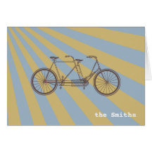 Tandem Fun! Greeting Card