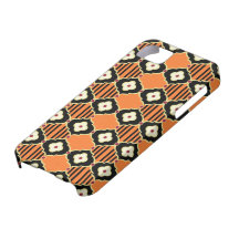 Tangerine Bohemian Stripe Barely There™ Case iPhone 5 Case