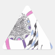 tangle bloom stickers