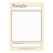 Tangle Trading Card Business Card