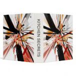 Tangled Rectangles 3 Ring Binder