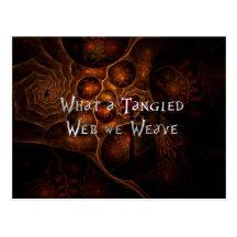 Tangled Web Postcards