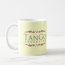 Tango argentino tazas de café