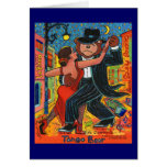 Tango Bear Greeting Card