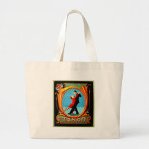 Tango Dancer Canvas Bag
