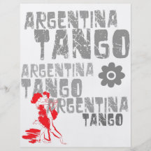 Tango Dancing Custom Flyer