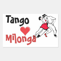Tango Milonga Sticker