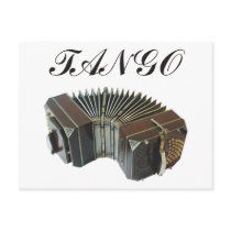 Tango Products & Designs! Argentina Music! Post Card