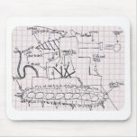 Tank Blueprint Mousepad