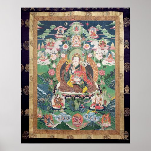 Tanka of Padmasambhava, c.749 AD Print