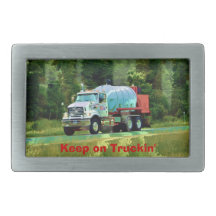 Tanker Truck Drivers Transport Buckle Belt Buckle