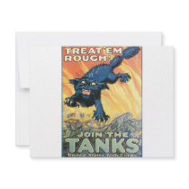 Tanks! Personalized Invitations