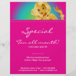 Tanning Flyer Rainbow Jewellery Woman Pink