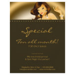 Tanning Flyer Super Gold Jewellery Woman