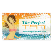 Tanning Salon Business Card