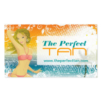 Tanning Salon Business Card