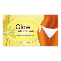 Tanning Salon Business Card