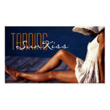 Tanning Salon, Spa Business Card