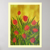 Tantalizing Tulips ! Poster