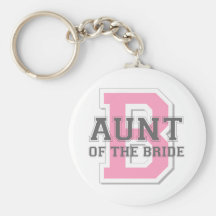 Tante de l'acclamation de jeune mariée porte-clef